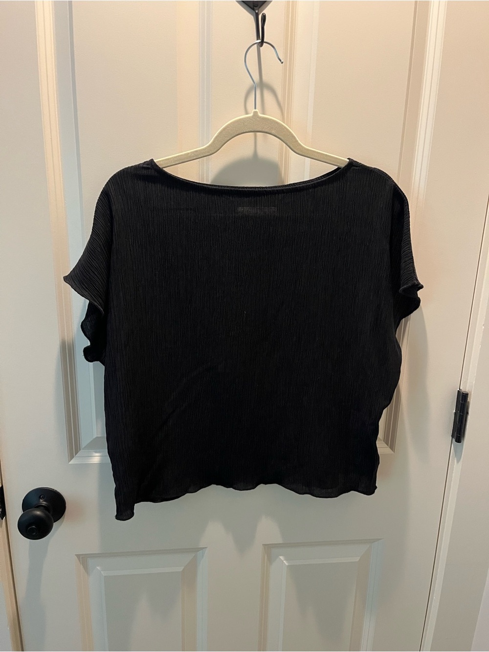 Everlane Black Ribbed Top (Matching Set)